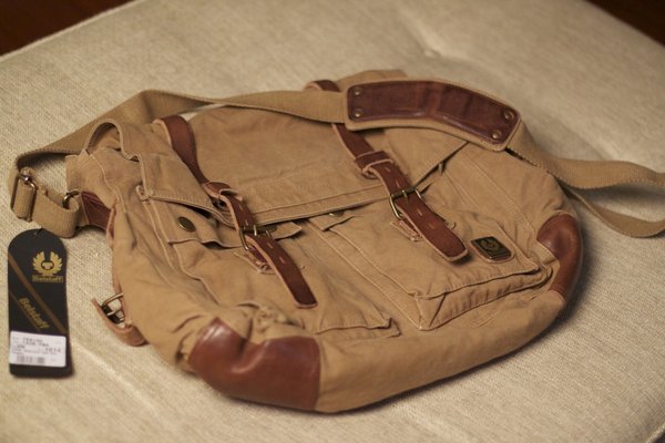 Belstaff 554 Large Shoulder Bag FW11 Retails for $395! | Styleforum