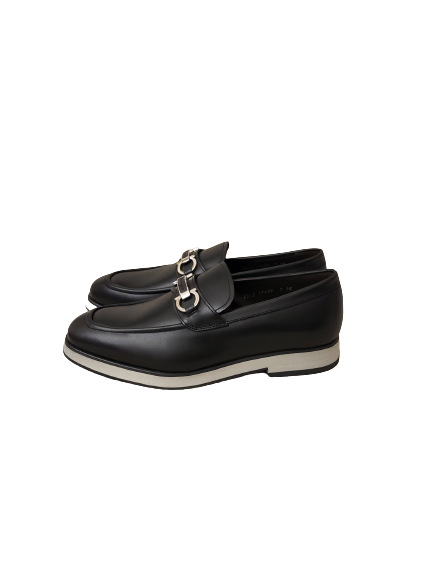Ferragamo Nabucco Leather Loafers Men Ferragamo Buckle Shoes (3).png