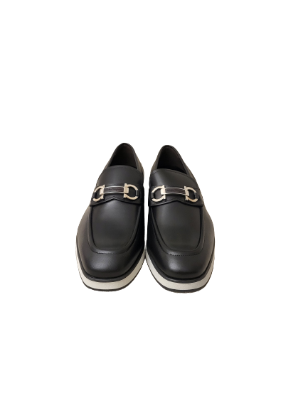 Ferragamo Nabucco Leather Loafers Men Ferragamo Buckle Shoes (4).png