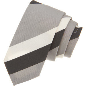Thom Browne diagonally striped tie