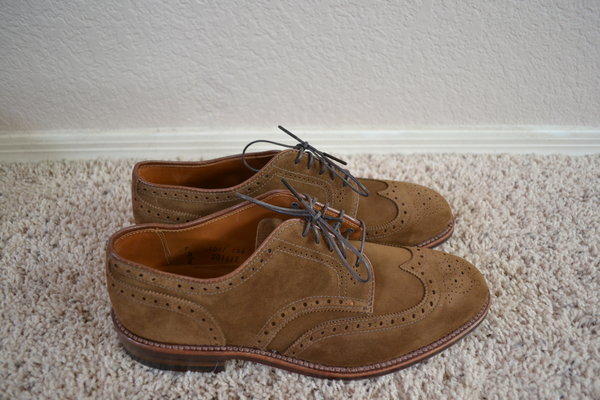 Alden Snuff Suede Flex Shortwings by LeatherSoul
