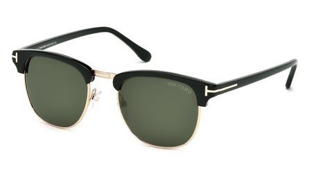 Tom Ford Black Henry Wayfarer Sunglasses