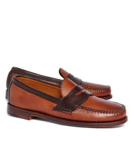 Rancourt & Co. Two-Tone Penny Loafers