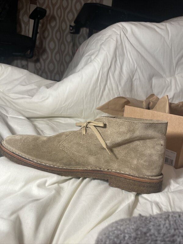 Drakes Clifford Desert Boot Sand Suede