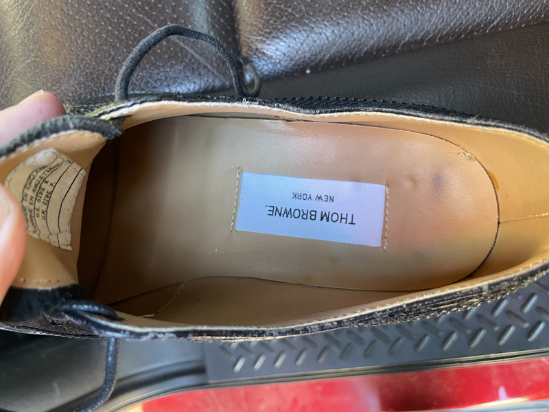 Thom Browne English made shoes quality | Styleforum