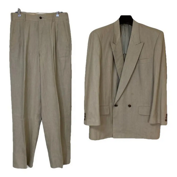 Screenshot 2024-12-20 at 14-24-53 Linen suit Comme Des Garcons Beige size S International in L...png