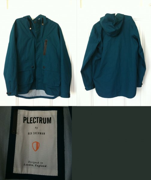 Ben Sherman Plectrum - Rain Jacket - Teal | Styleforum