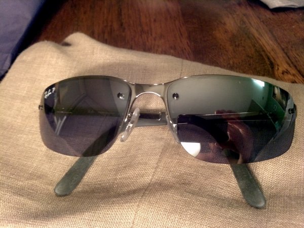 Wijde selectie smokkel Bitterheid Ray Ban Sunglasses RB 3239 - Gunmetal frame, blue/silver lenses Size 55mm  (PRICE DROP) | Styleforum