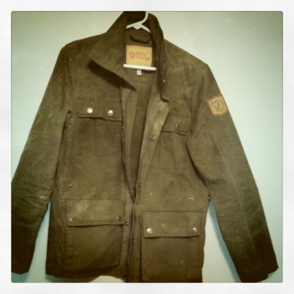 Fjallraven Oban Over Waxed Jacket fits small to medium | Styleforum