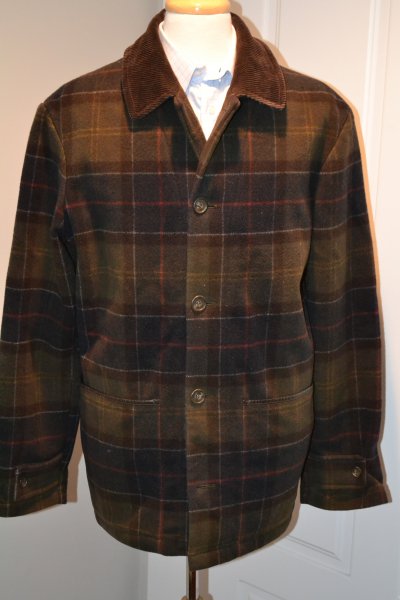 Mens Barbour Galloway Coat Size M (Fits Large) - 100% Wool Zipper/Button  Closure - Warm and lots of | Styleforum