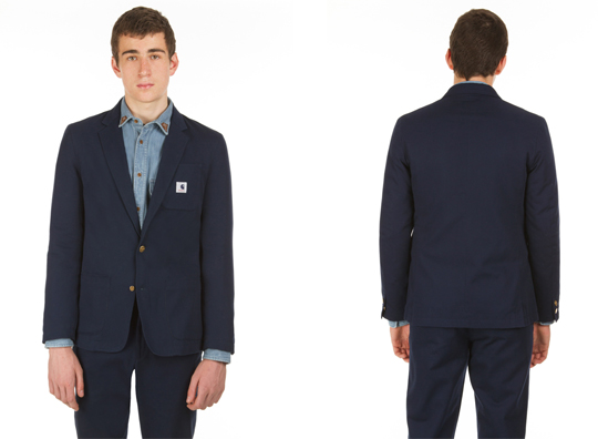 Adam Kimmel X Carhartt 2 Button Twill Blazer Navy Size XL NEW - REDUCED |  Styleforum