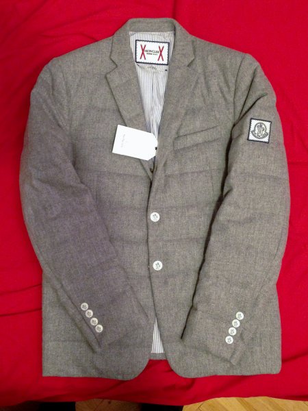 Moncler Gamme Bleu (by Thom Browne) padded blazer jacket size 3 (M/L) |  Styleforum