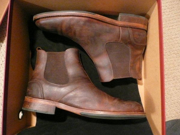 Wolverine Montague Chelsea Boots in Brown (size 13) | Styleforum