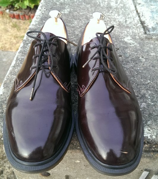 Dr Martens Oxblood Steed Shoes UK9 US10 EUR44 | Styleforum
