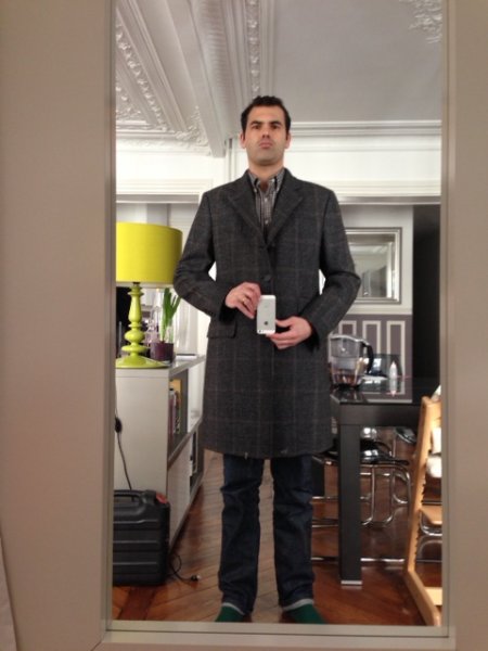 Hackett Coat in Merino wool from Loro Piana | Styleforum