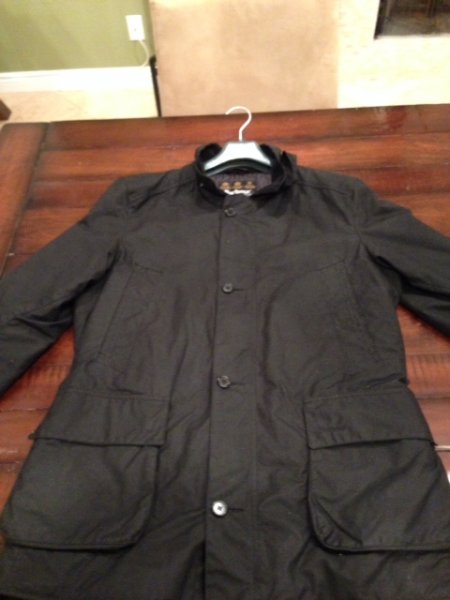 Barbour Challenger Waxed Jacket NWOT Size Large | Styleforum
