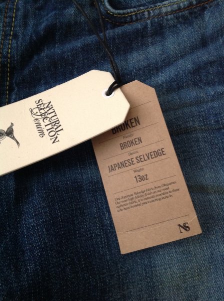 NWT $353 Natural Selection Smith Narrow Oos Japanese Selvedge Jeans 32x32 |  Styleforum