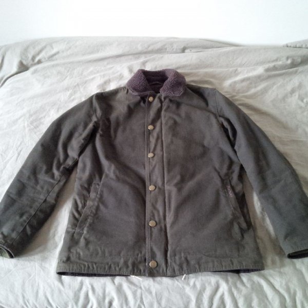 Further Reduced-- Barbour Steve McQueen 'Hurricane' Waxed Jacket (Olive  Green, S) | Styleforum