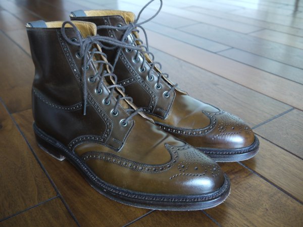 Ralph Lauren Lindrick Boots in Brown Cordovan sz. US 11 | Styleforum