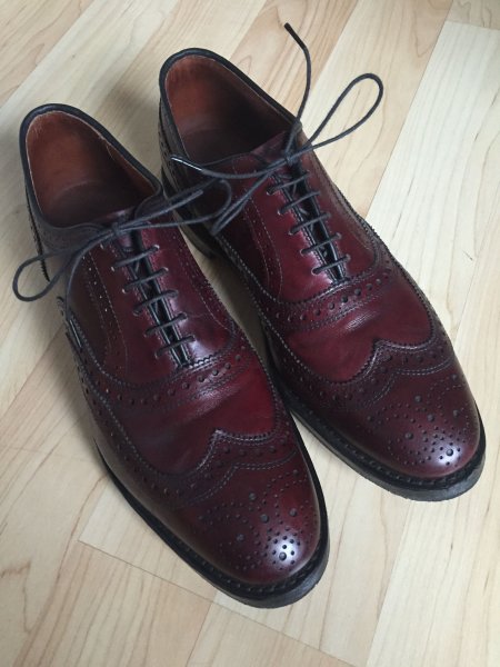 allen edmonds mcallister merlot