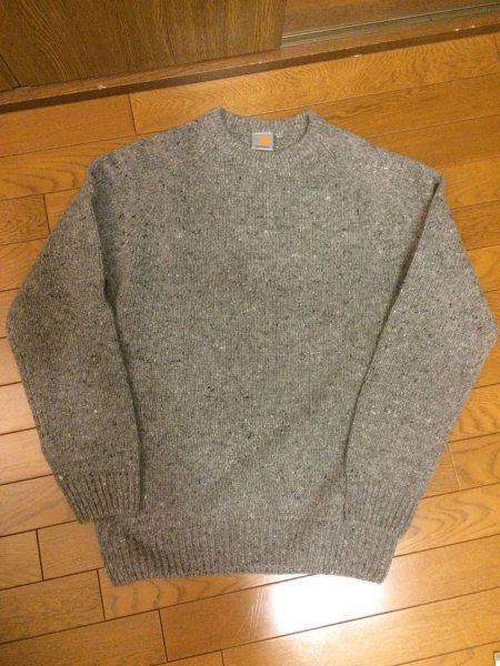 FS: Carhartt WIP - Anglistic Sweater - Dark Grey Heather - Small |  Styleforum
