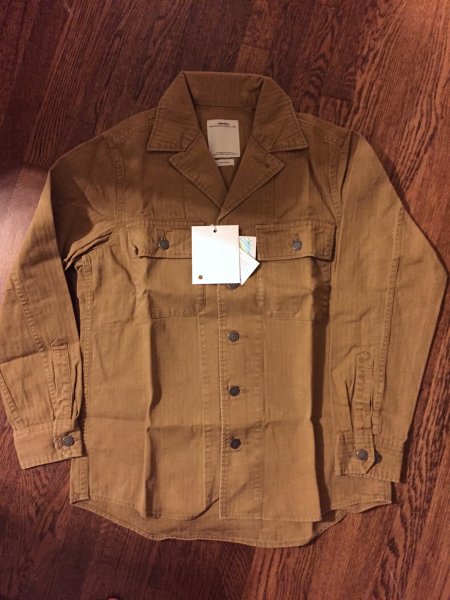 Visvim AW15 Willard shirt jacket. Khaki. Size 2. BNWT. | Styleforum