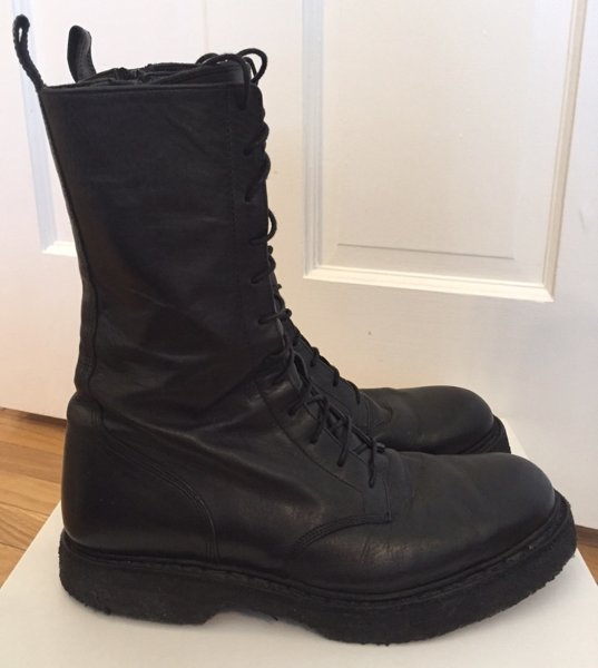 Balmain Homme fw11 "Ranger" Boots. Size 44 (11 US) | Styleforum
