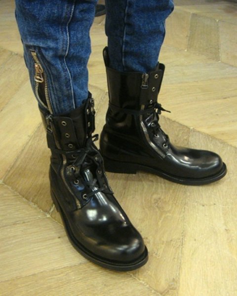 Balmain Homme fw10 "Ranger" Boots. BNIB. size 43 (10 US) | Styleforum
