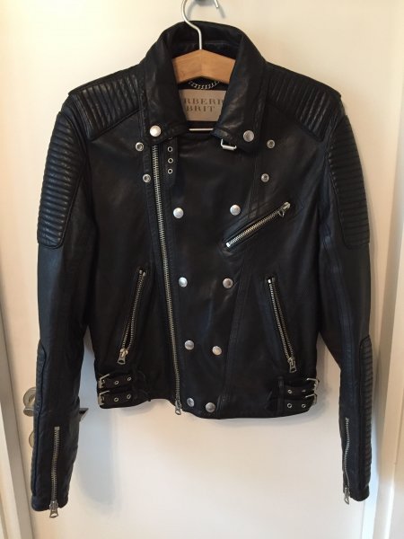Burberry BRIT Biker Leather Jacket. | Styleforum