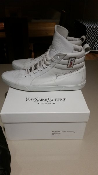 YSL Rolling Sneakers White 43. Extremely Rare and in Fantastic Condition |  Styleforum