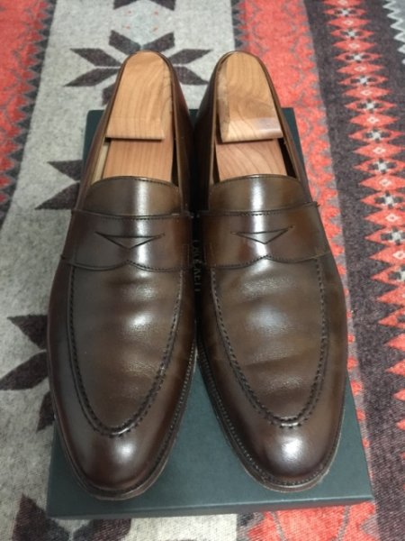 Crockett and Jones Sydney Brown Loafer 8E Last 341 | Styleforum