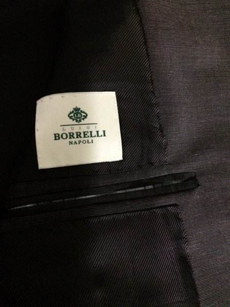Luigi Borrelli Napoli (Main Line - Full Handmade) Suit EU52 / US42 |  Styleforum