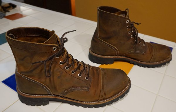 red wing for brooks brothers 4556 iron ranger boots