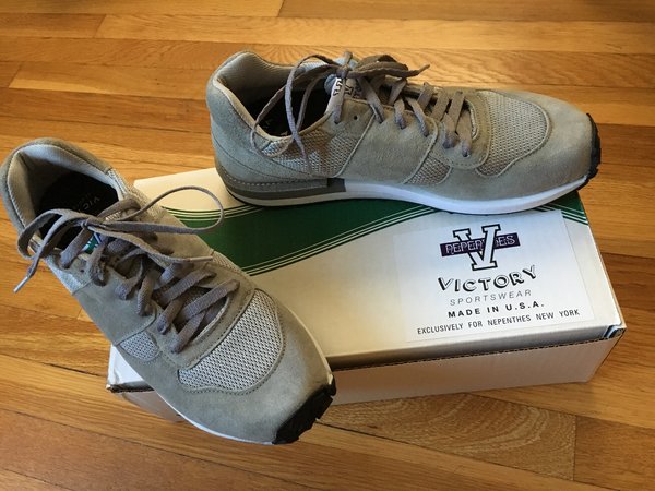BRAND NEW AND HARD TO FIND VICTORY SPORTSWEAR FOR NEPENTHES TRAIL RUNNER  SNEAKERS. GRAY. 8.5 | Styleforum