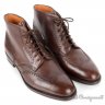 JOHN LOBB #1 Brown Leather Wingtip Dress Boots Shoes - UK 10 EE / US 10.5
