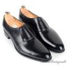 JOHN LOBB Abbey Solid Black Leather Mens Loafer Dress Shoes UK 10.5 EE / US 11 E