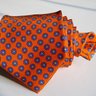 Stunning New A. Quaranta Locatelli Seven Fold Tie Hand Made in Napoli