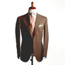 SOLD!!: Sartoria Formosa Suit -Tobacco Brown 9/10 oz Drapers Linen, 52
