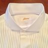 Price Drop: $595 Brioni Tuxedo Formal Wing Collar Shirt 15.75