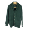 Scott & Charters Tartan green shawl collar lambswool cardigan jacket XS [SOLD]