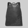 SOLD❗️Paul Smith Leather Backpack 13" Laptop Bag Floral-Embroidered Stripe-Trim Black