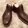 New Maftei Wholecuts 43, 9.5US dark brown calf