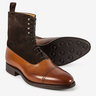 NIB Carlos Santos field boots, calf and suede, UK9.5