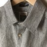 ----$ Frank Leder striped linen shirt size Small NEW