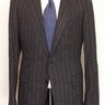 NWT Ralph Lauren Purple Label Suit - 38R - Navy Pinstripe - Rare Sartorial Collection