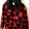 *PRICE DROP* Limited Edition AMI x GAP Red Buffalo Check Wool Coat (tagged XS, but fits like Small)