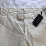 NWT RLBL 100% Cotton Off-white Pants 32x32