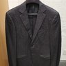 Excellent Canali charcoal grey suit - size 36R