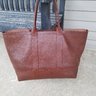 Lotuff Leather Working Tote II in Chestnut