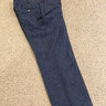 Howard Yount (Hertling) - Abraham Moon blue donegal trousers - size 38
